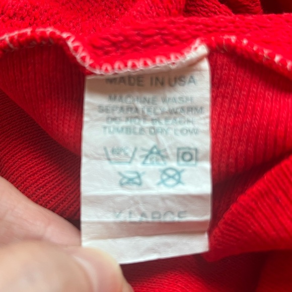 Vintage 80’s A Fine Mess red promo sweatshirt - Picture 5 of 8